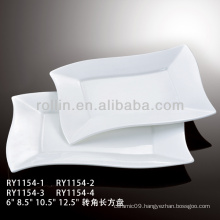 popular fine white porcelain plates